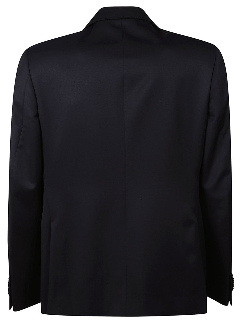 Zegna Black Wool-Mohair Tailored Suit