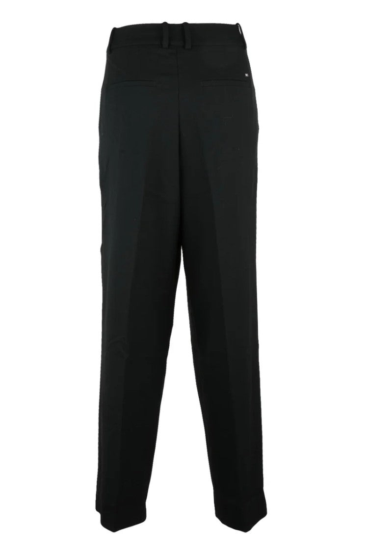 Tommy Hilfiger Classic Wide Leg Trousers - Black