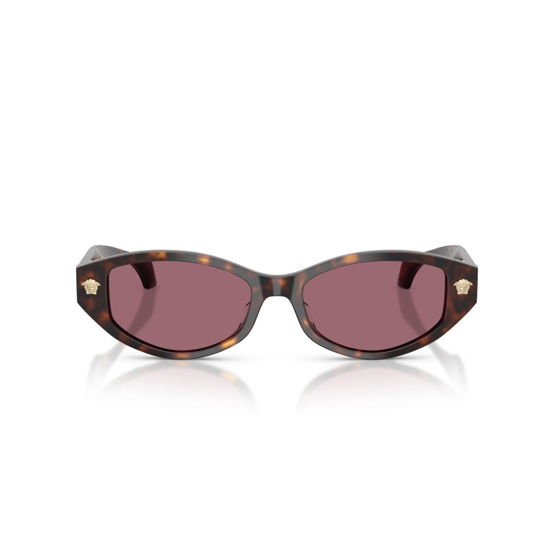 Versace 0Ve4512d Tortoiseshell Acetate Oval Sunglasses