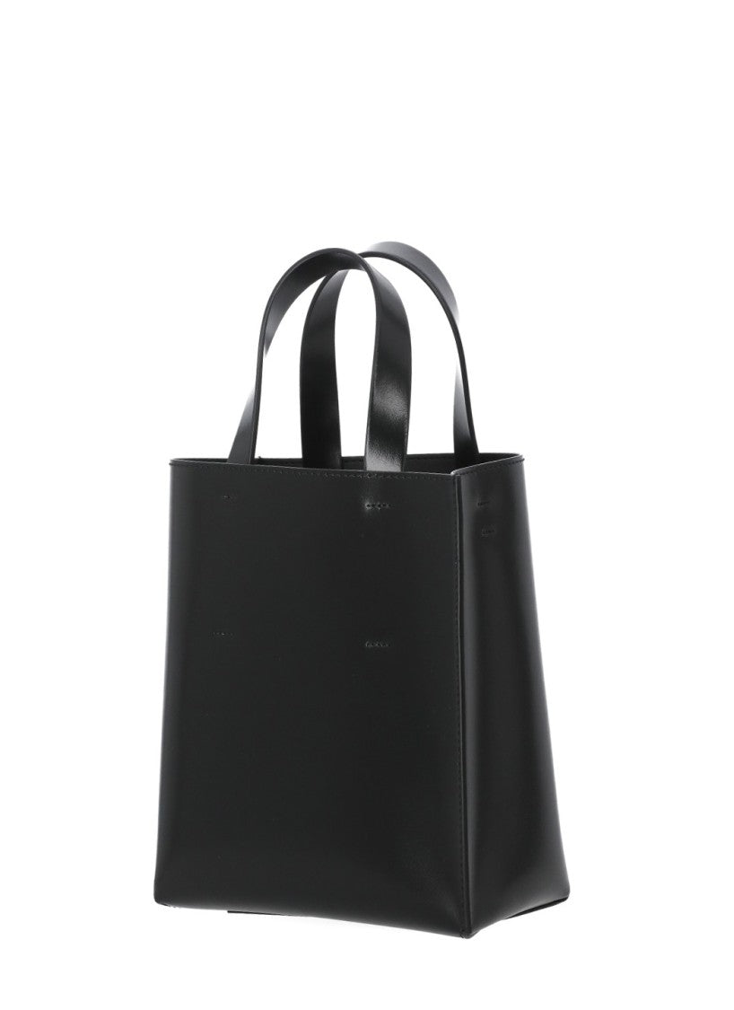Marni Museo Mini Handbag With Adjustable Logoed Strap