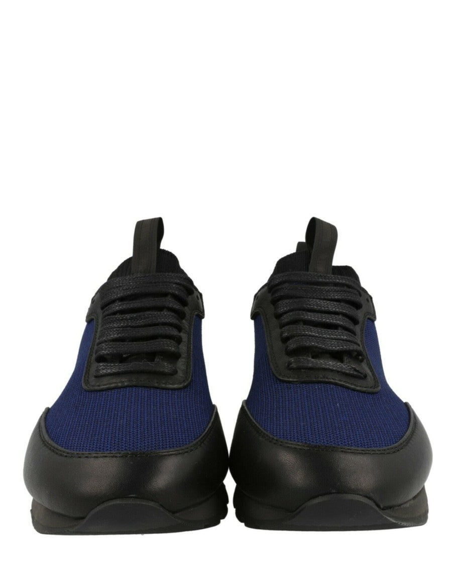 Brioni Mesh Sock-Collar Runner Sneakers