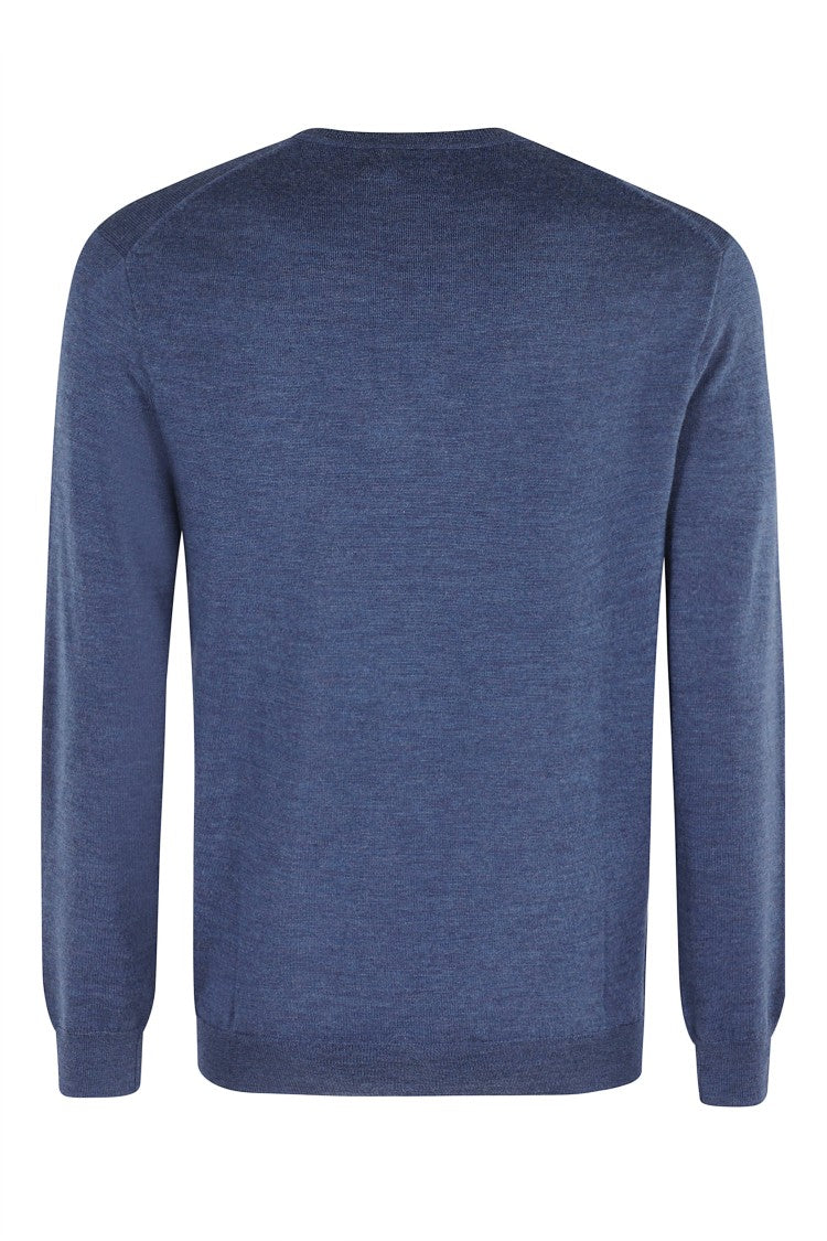 Polo Ralph Lauren Rustic Navy Long Sleeve Merino Wool Pullover