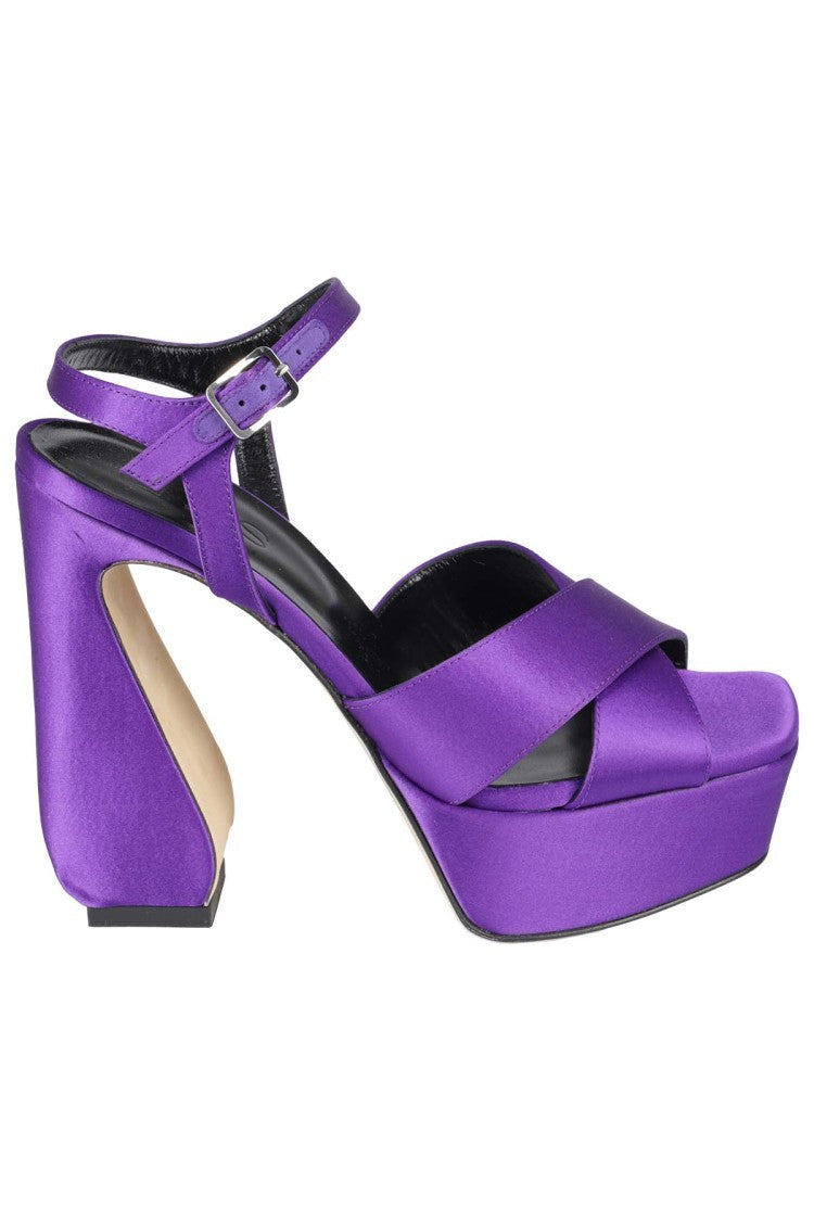 Si Rossi Square Toe High-Heeled Sandal