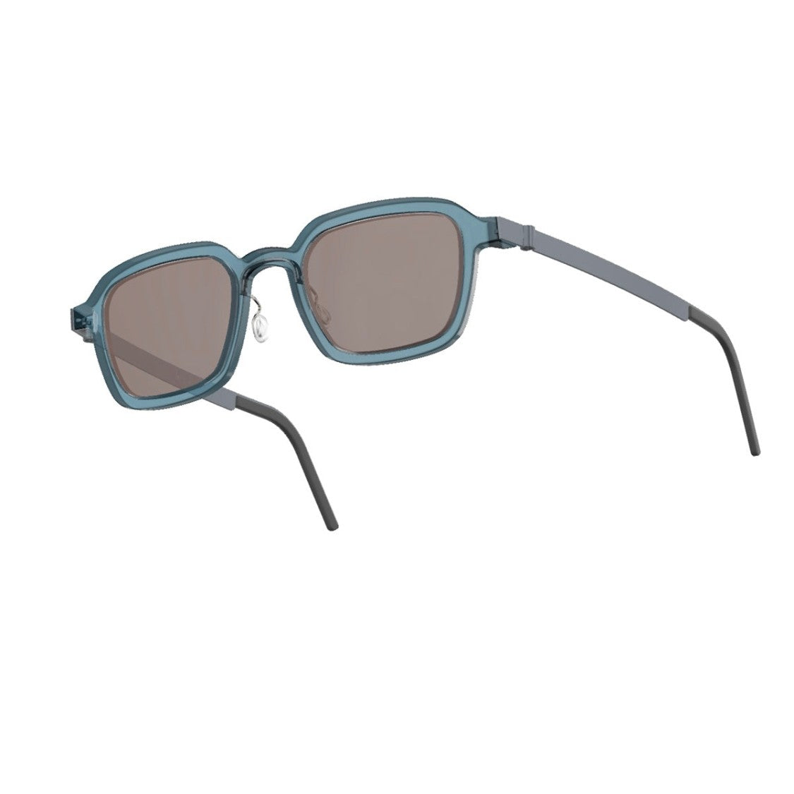 Lindberg Blue Transparent Lindberg Acetate Sunglasses