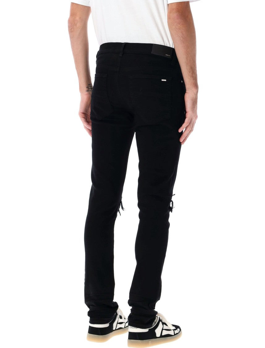Amiri Mx-1 Black Distressed Jeans