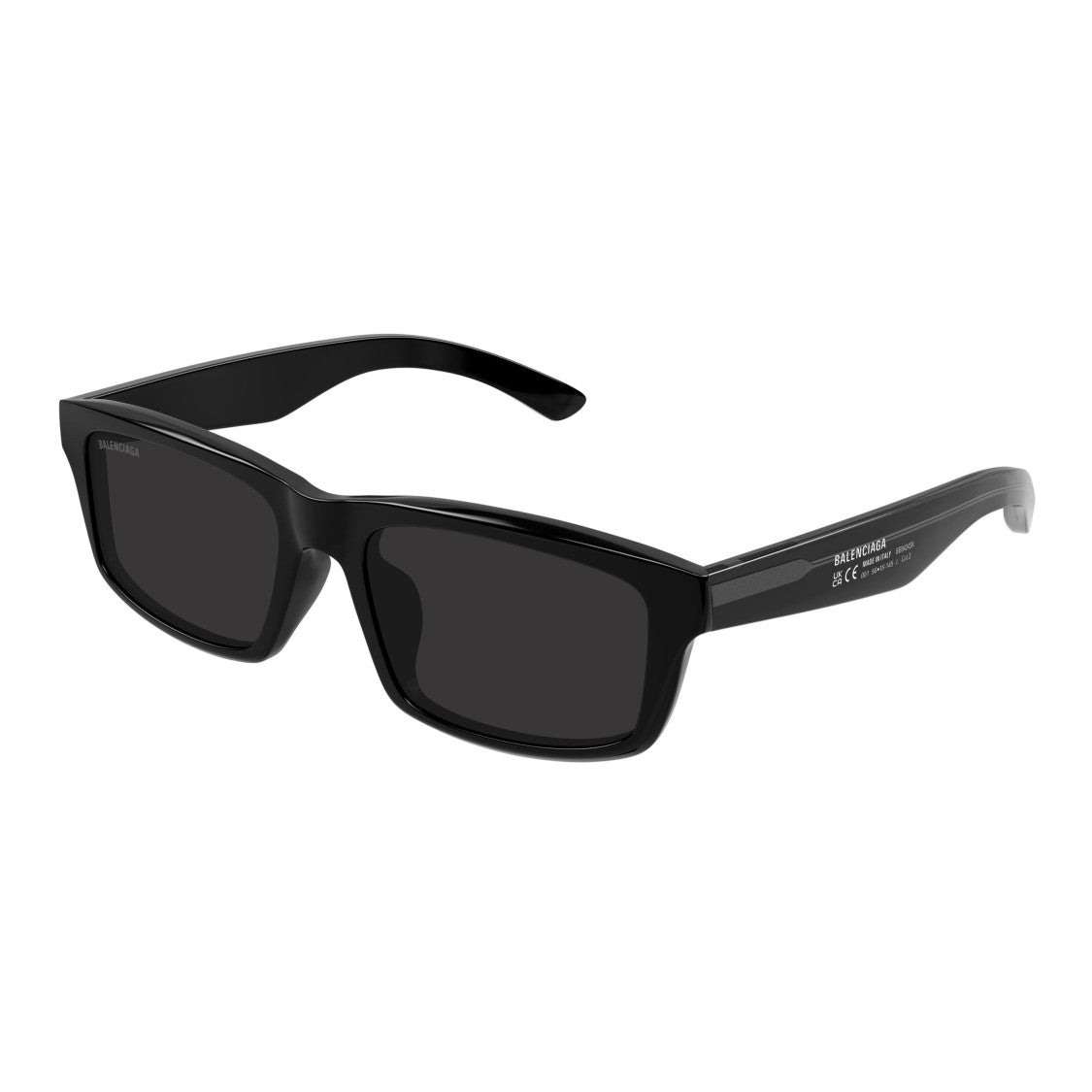 Balenciaga Bb0424sk Rectangular Frame Sunglasses In Recycled Acetate
