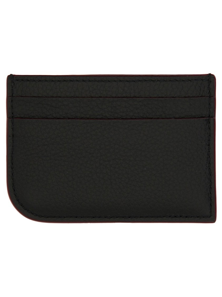 Alexander Mcqueen Leather Card Holder