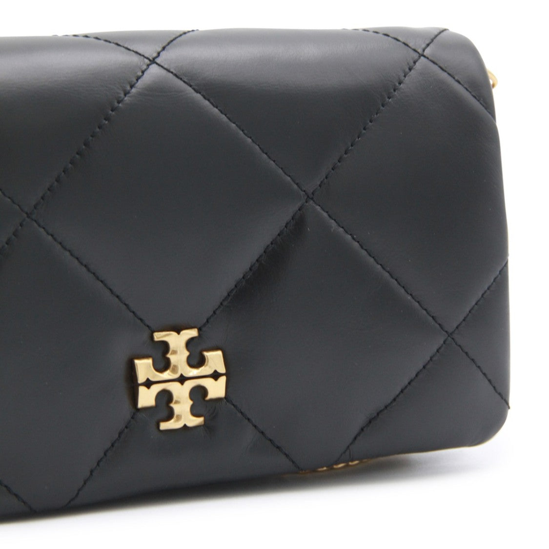 Tory Burch Black Leather Kira Crossbody Bag