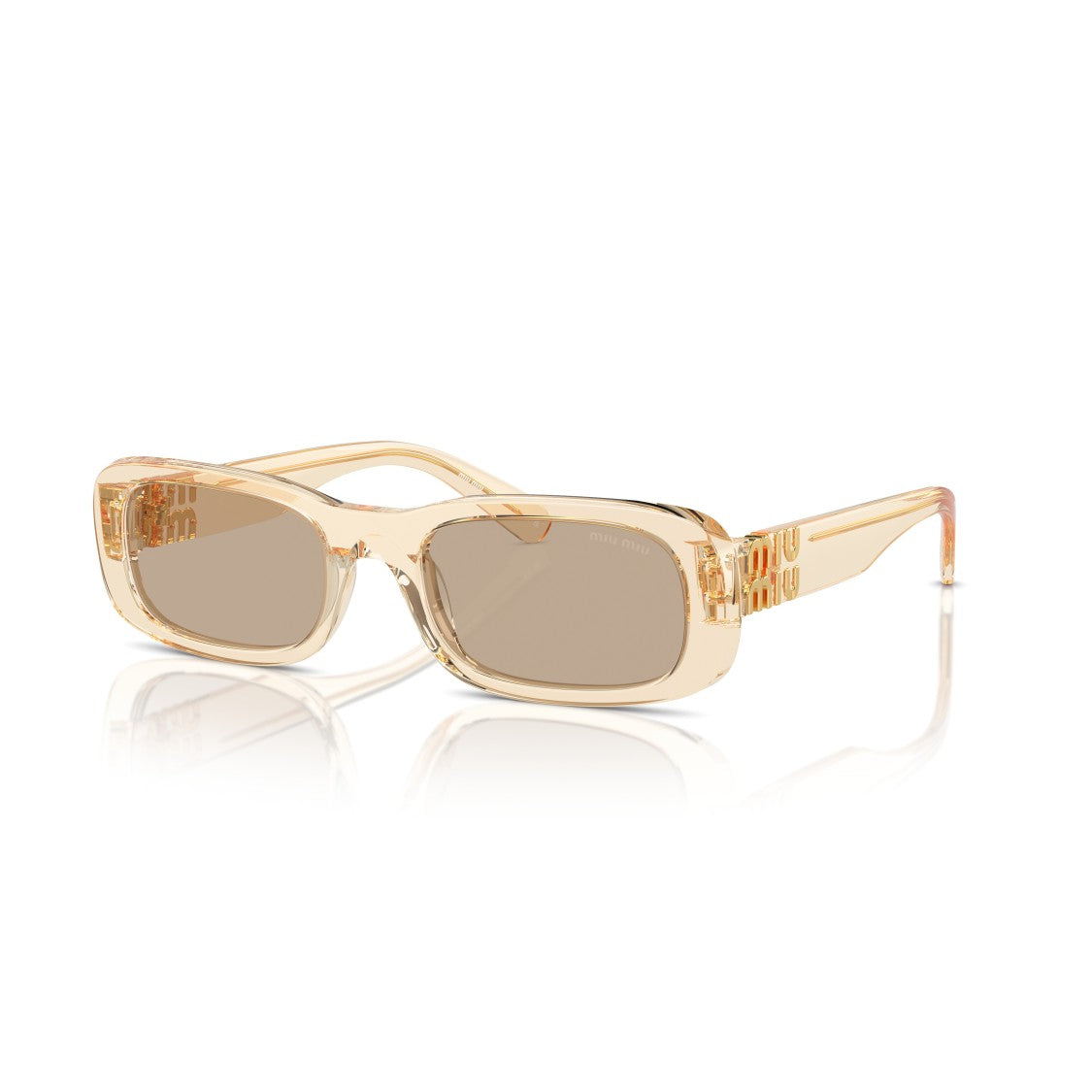 Miu Miu 0Mu 08Zs Rectangular Sunglasses