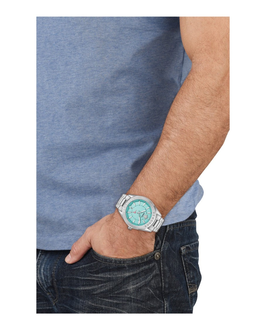 Versace V-Code Gmt Bracelet Watch