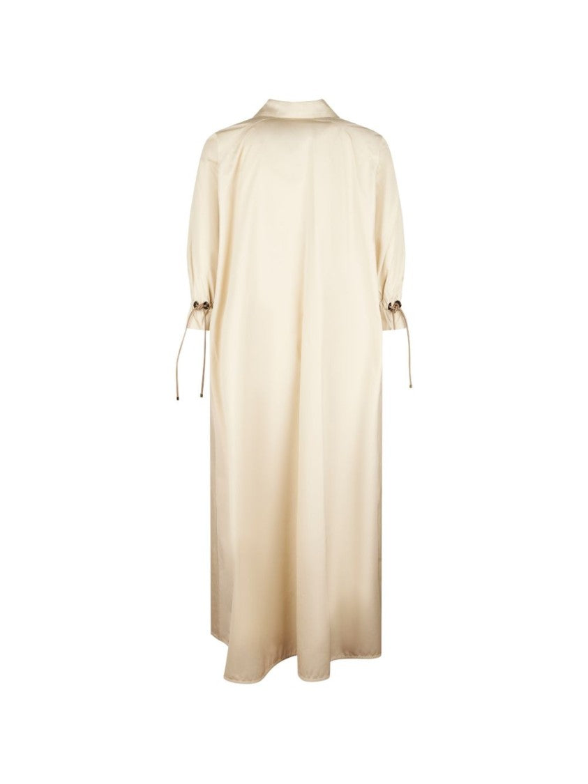 Max Mara Midi Dress With Soft Collar