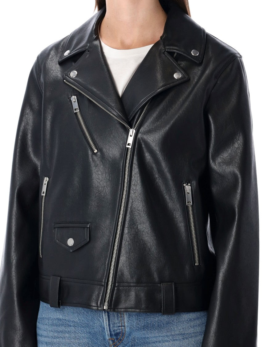 Levi's Levi’S Kendal Black Eco-Leather Moto Jacket