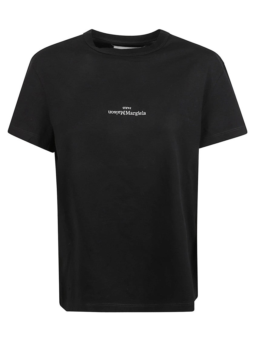 Maison Margiela Relaxed Fit T-Shirt With Inverted Logo