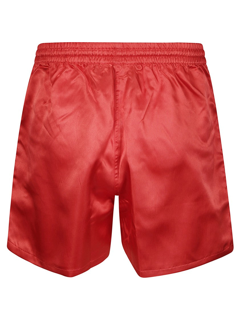 Stockholm Surfboard Club Nylon Shorts With Contrasting Side Bands