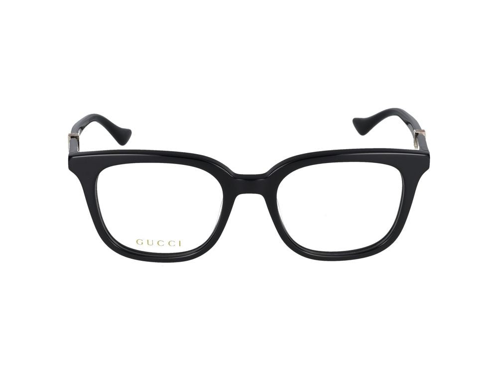 Gucci Eyeglasses Gg1497o 005 Black Black Transparent 52/20/145