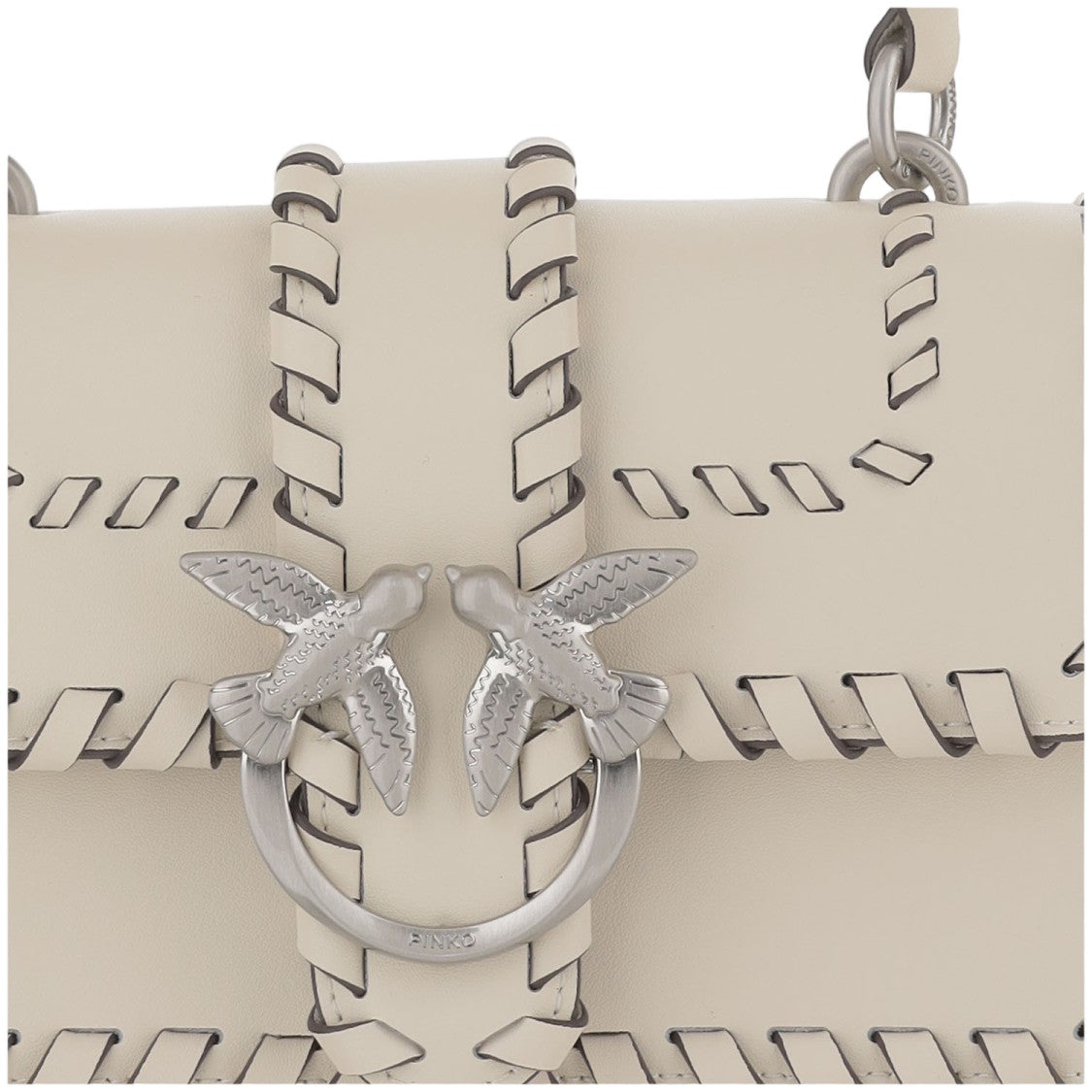 Pinko Mini Love Leather Handbag