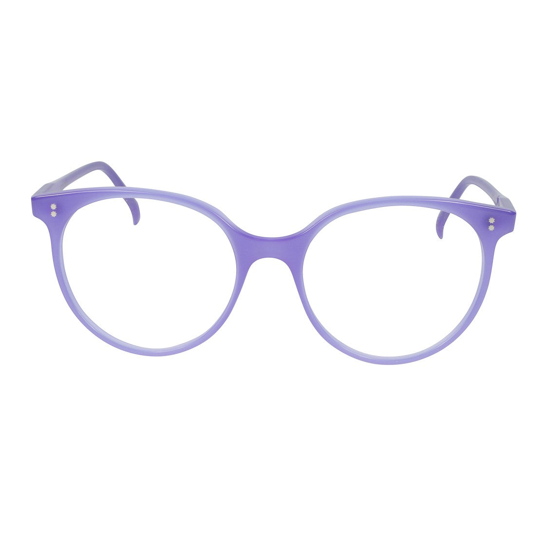 Kador Cynda/N-54 Gradient Purple Rounded Frame Eyeglasses With Slim Temples