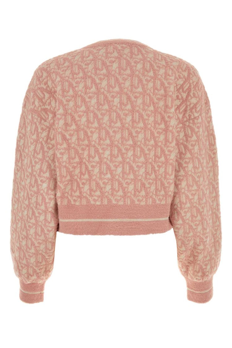 Palm Angels Embroidered Nylon Blend Sweater