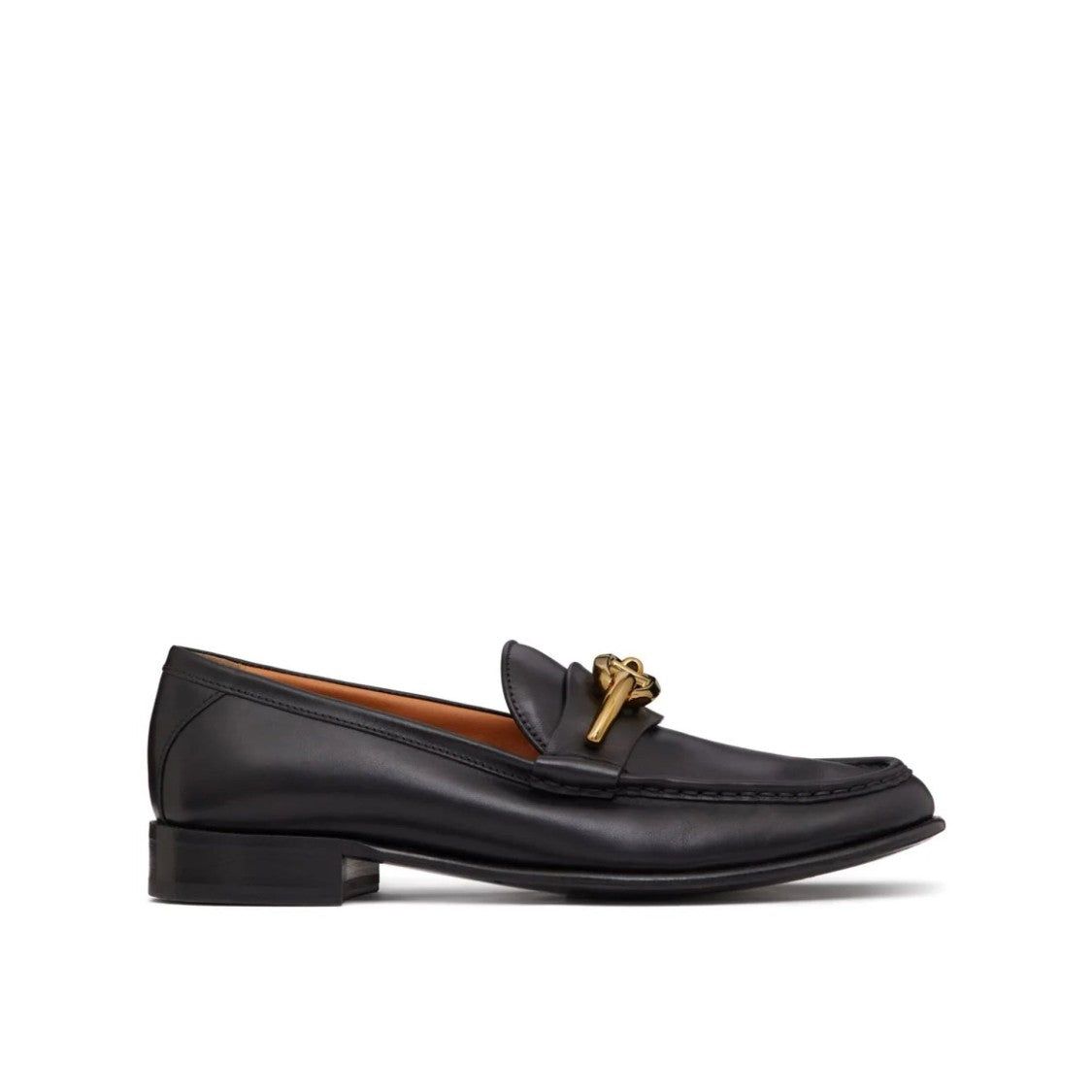Valentino V-Logo Moon Leather Loafers