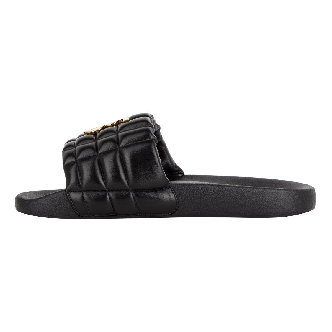 Burberry Monogram Motif Quilted Lambskin Slides