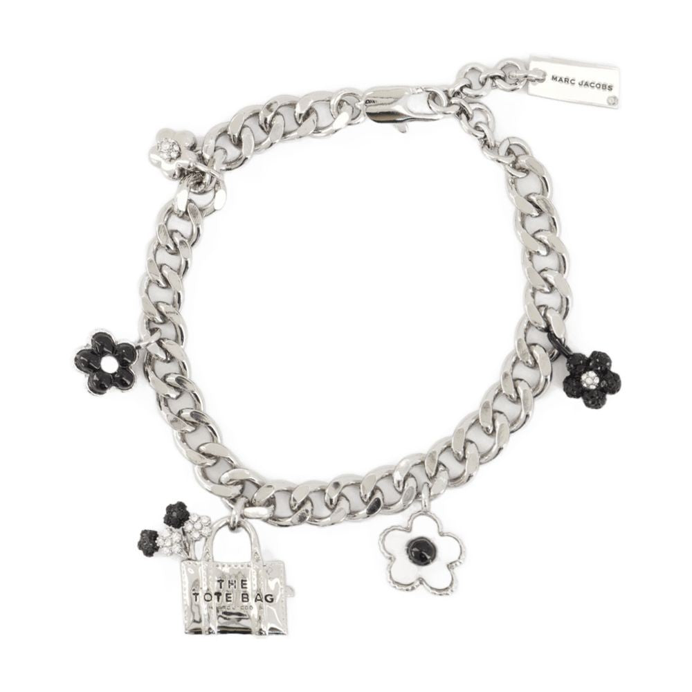 Marc Jacobs Daisy Balloon Charm Bracelet - Metal - Black