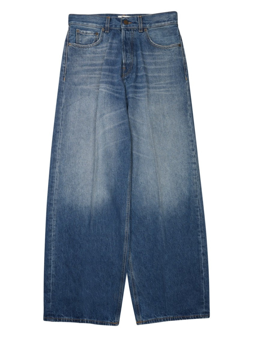 Haikure Bethany Wide-Leg Five-Pocket Jeans