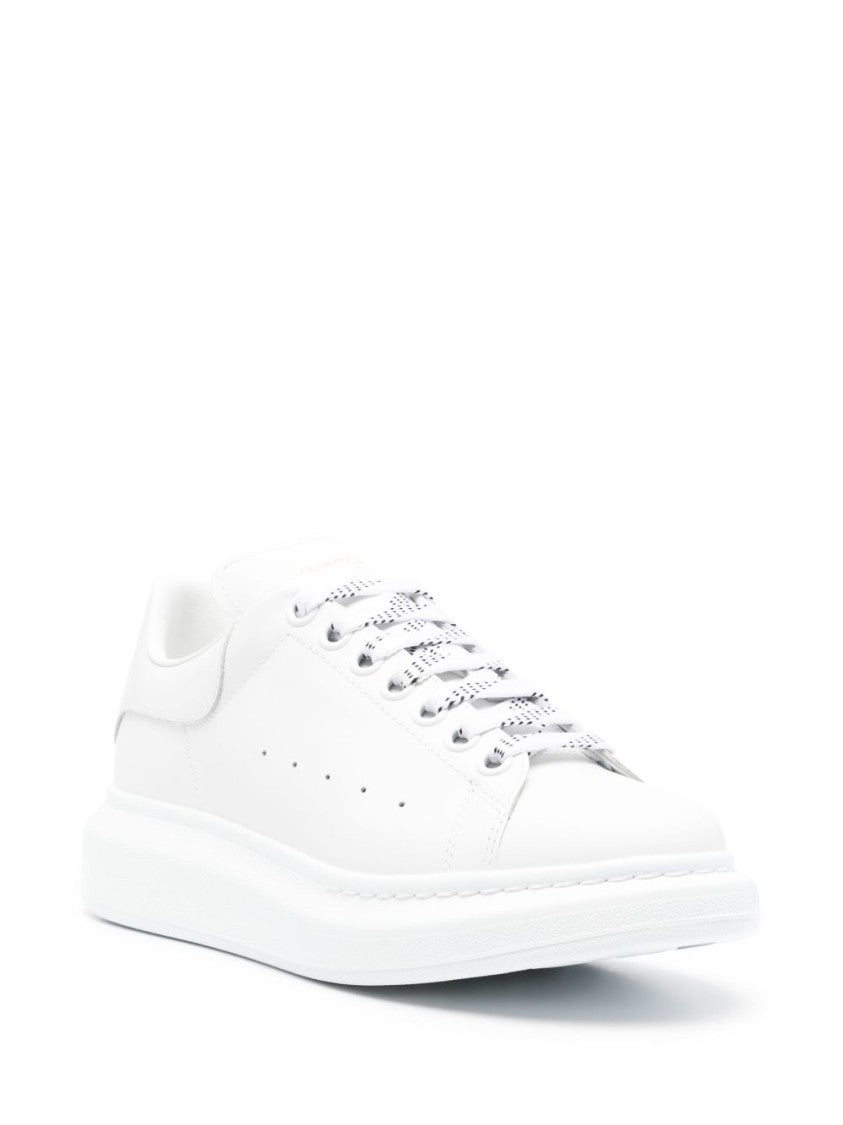 Alexander Mcqueen White Sneakers With Chunky Sole