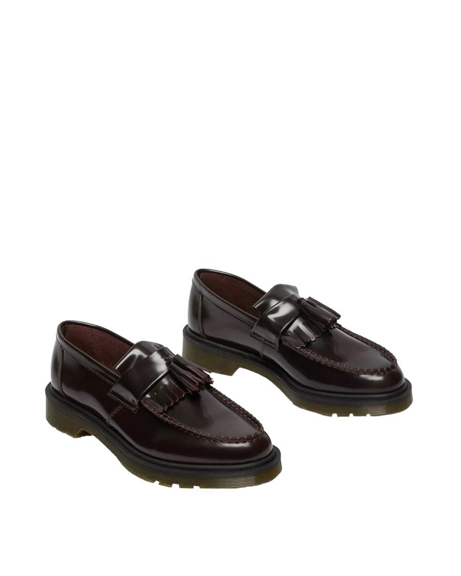 Dr. Martens Cherry Red Arcadia Adrian Loafers