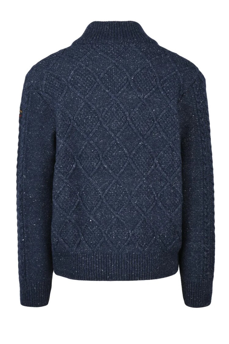 Paul & Shark Zip Cardigan - Blue