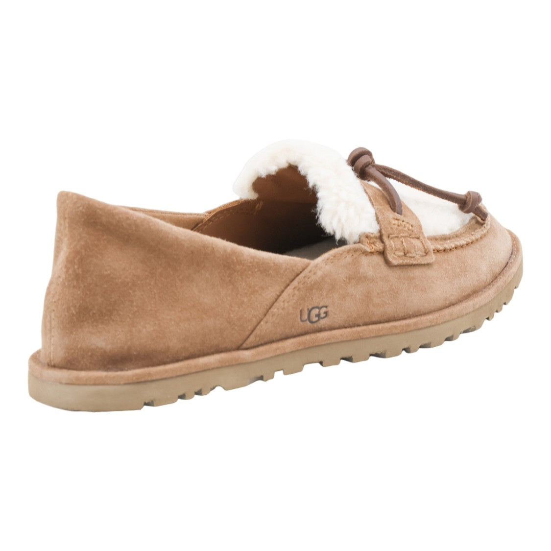 Ugg Soft Suede Plush Shearling Flats