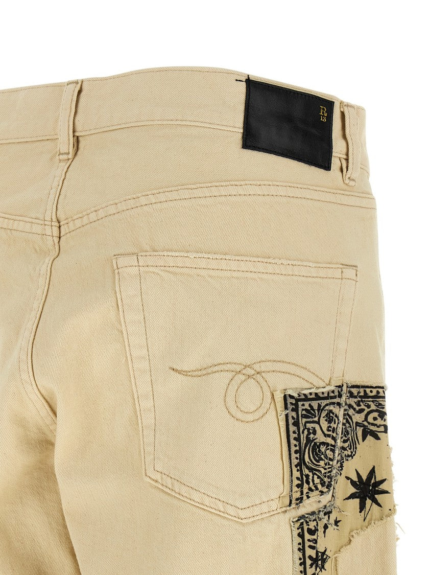 R13 X-Bf' Jeans