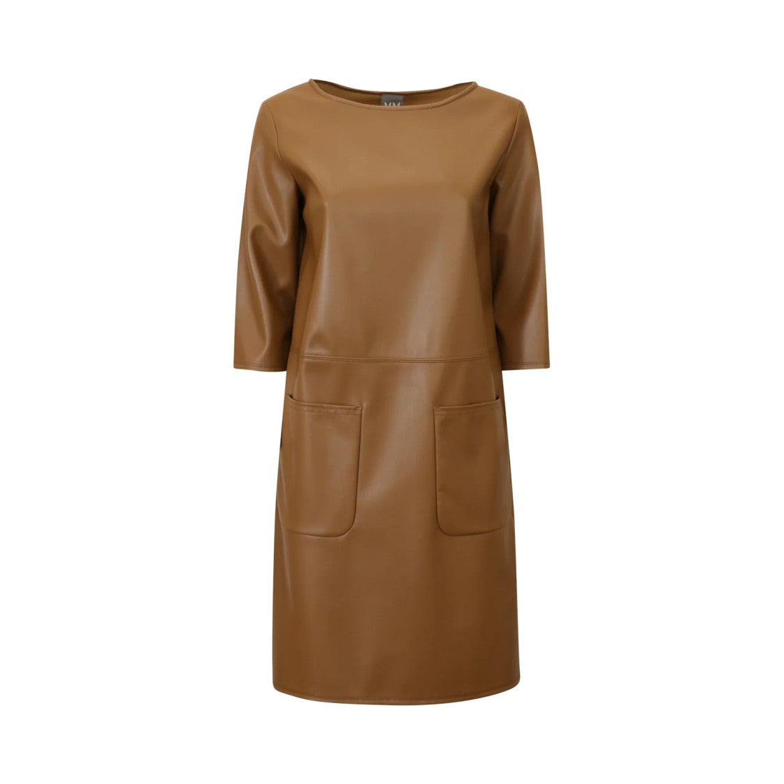Max Mara Dionigi Dress In Warm Brown