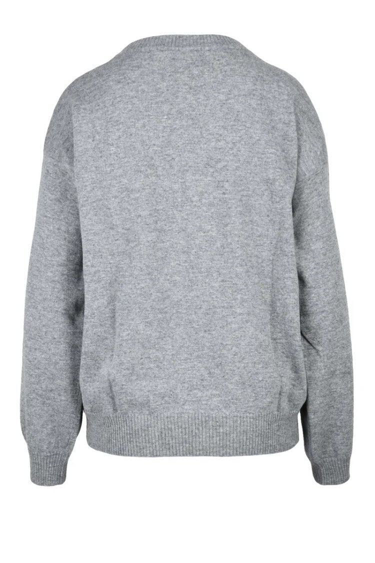 Ballantyne Crew Neck Sweater - Grey