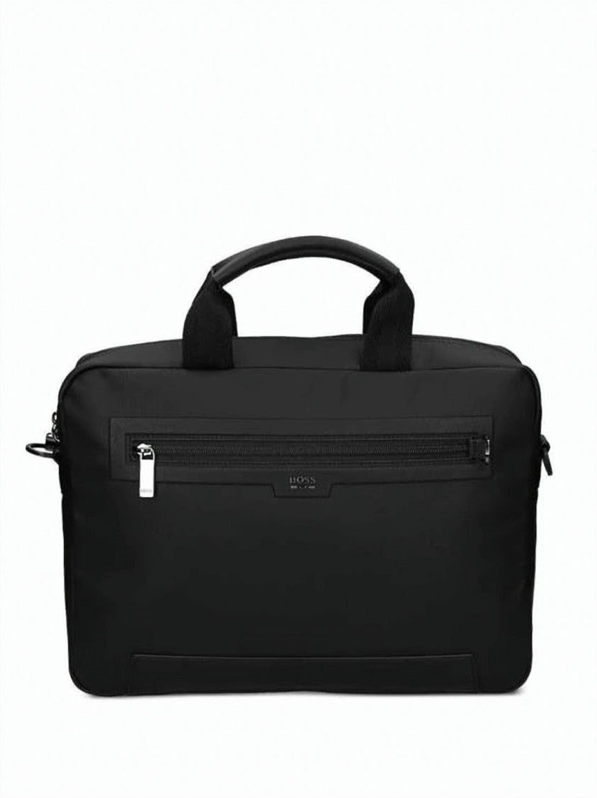 Hugo Boss Rectangular Black Shoulder Bag