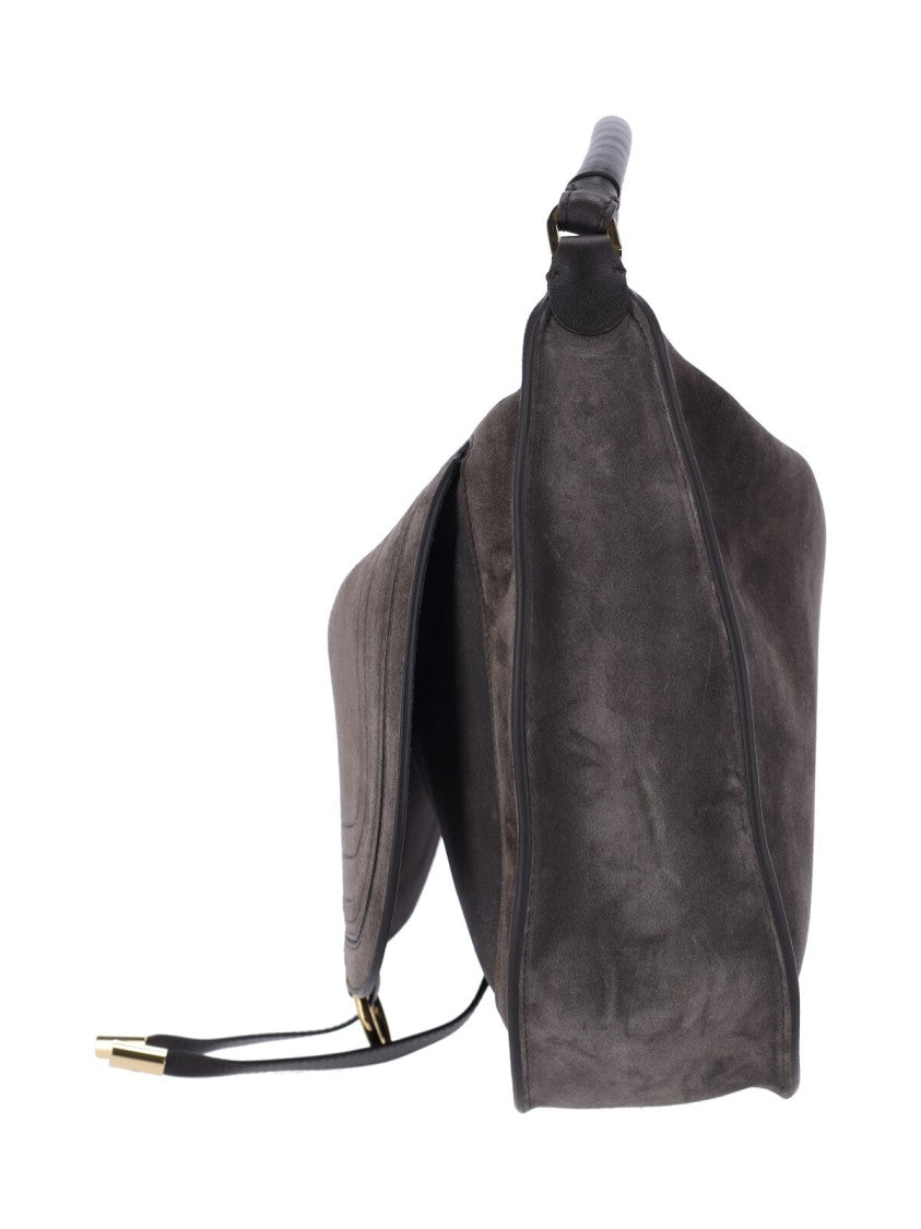 Chloé "Marcie" Shoulder Bag – Brown