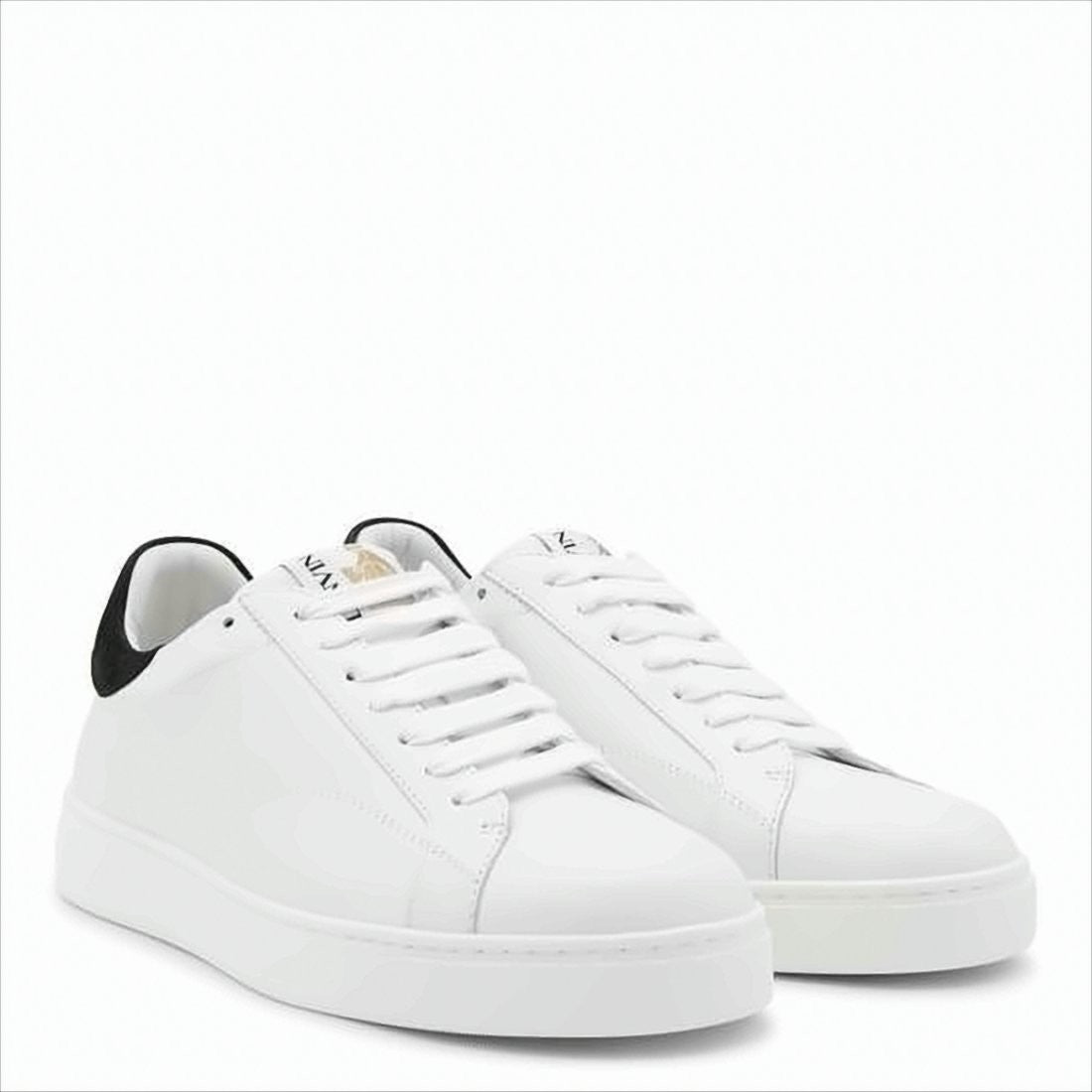 Lanvin Low-Top Sneaker In Smooth Calf Leather