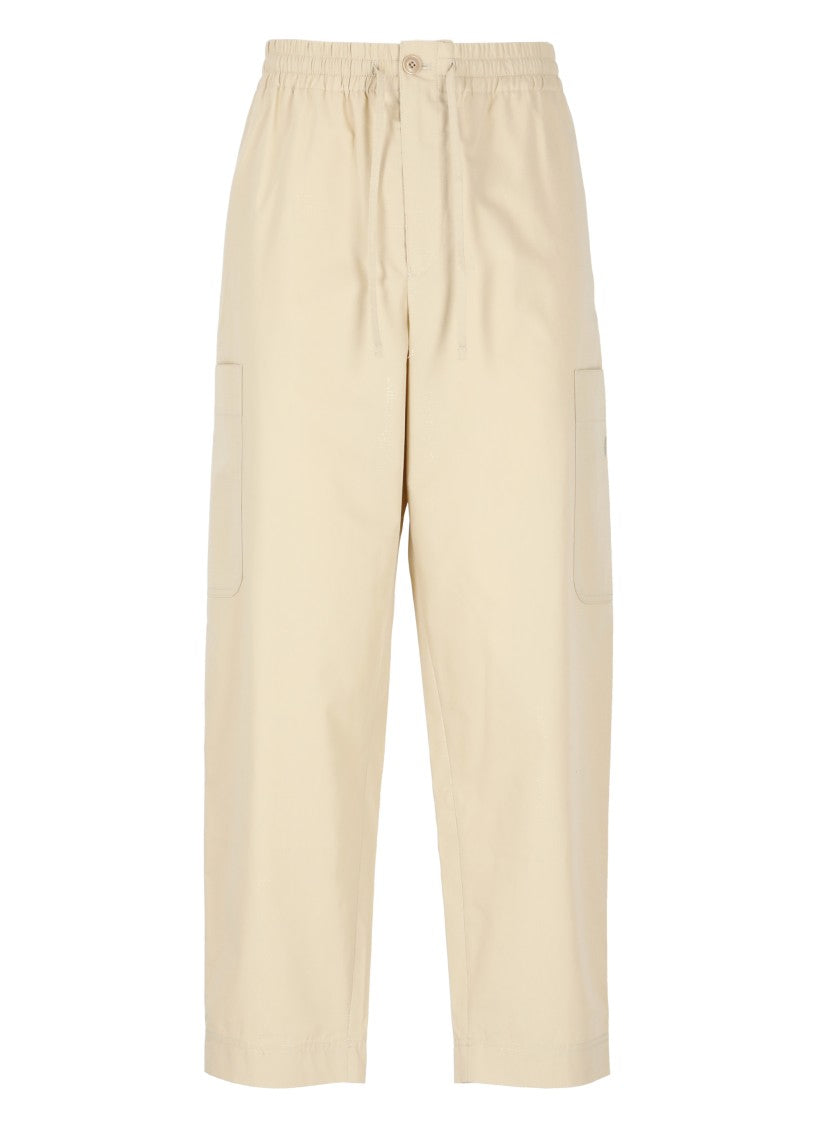 Kenzo Beige Cargo Cotton Pants