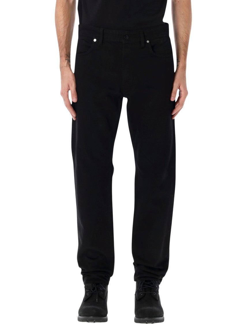 Stone Island Black Cotton Jeans