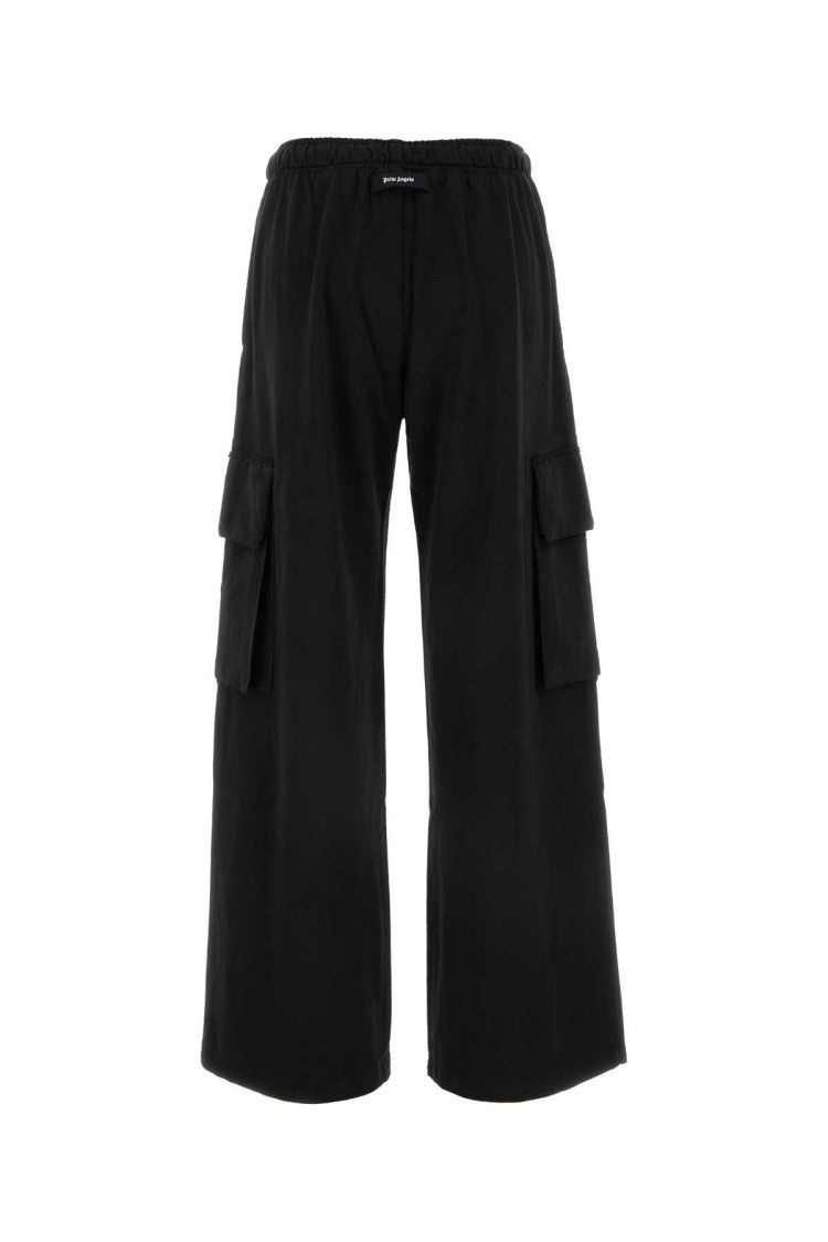 Palm Angels Black Cotton Joggers