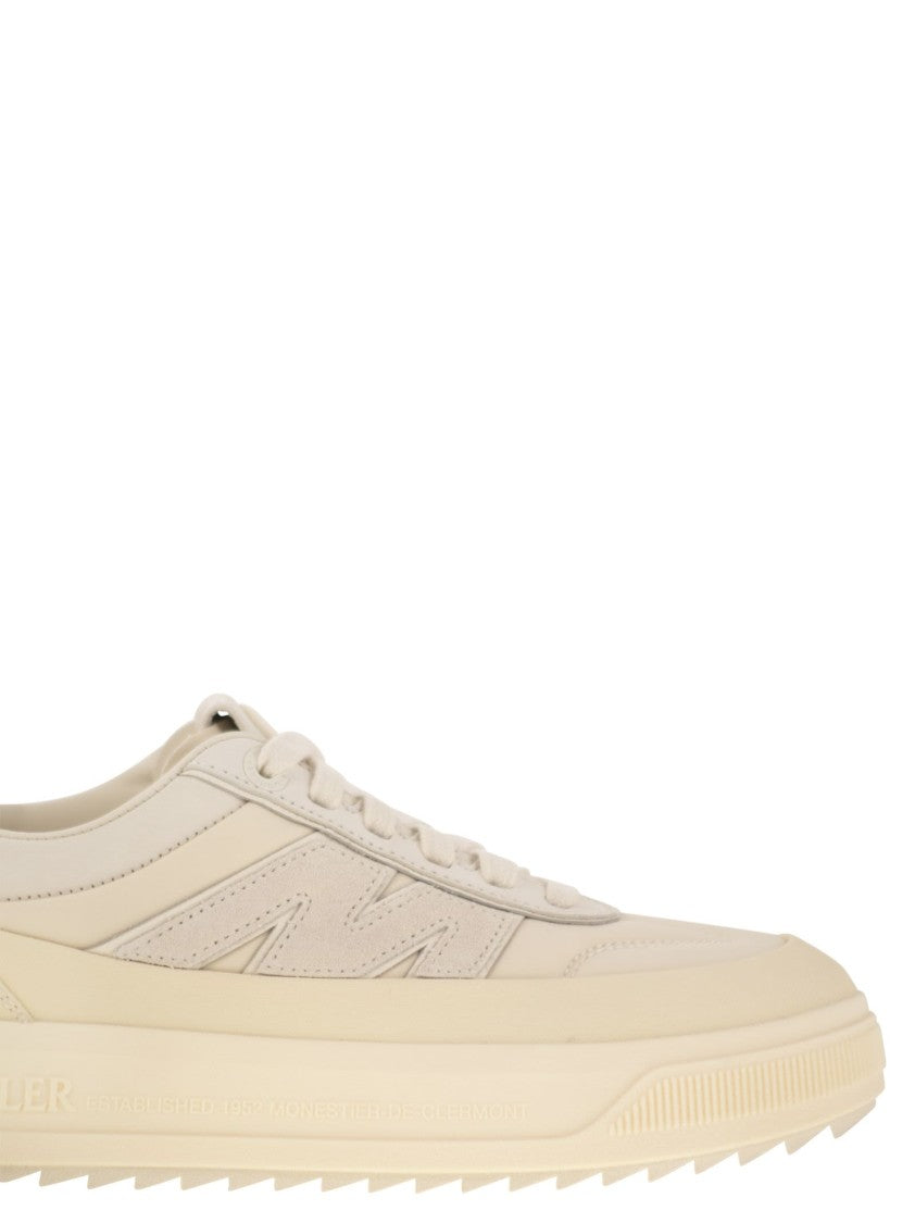 Moncler Altive - Suede And Nubuck Leather Trainer