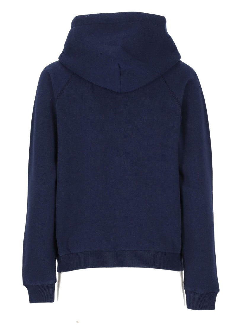 Polo Ralph Lauren Classic Blue Cotton Hoodie
