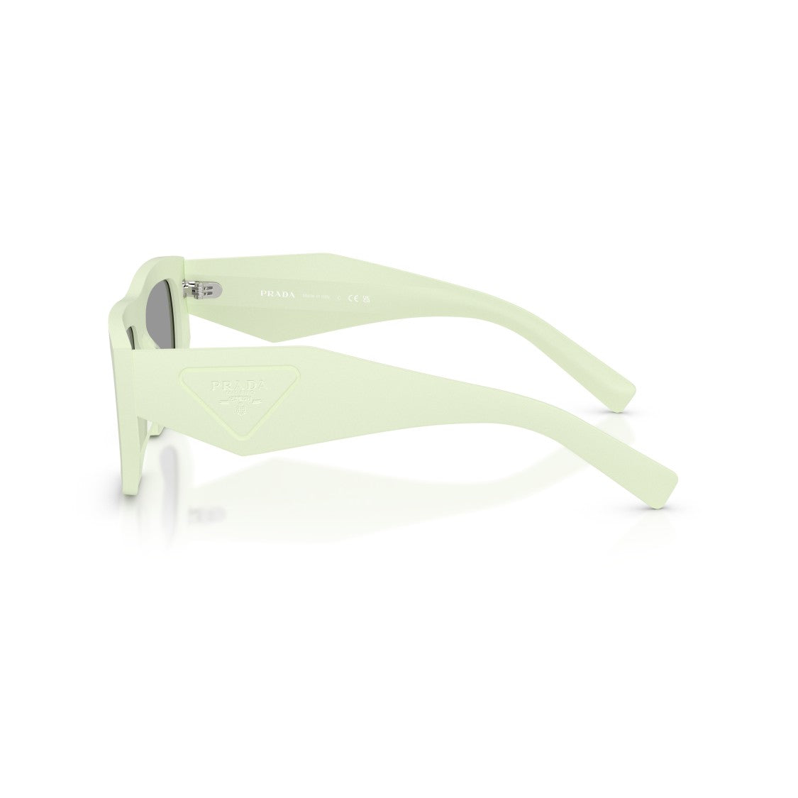 Prada 0Pr D04su Matte Acetate Rectangular Sunglasses
