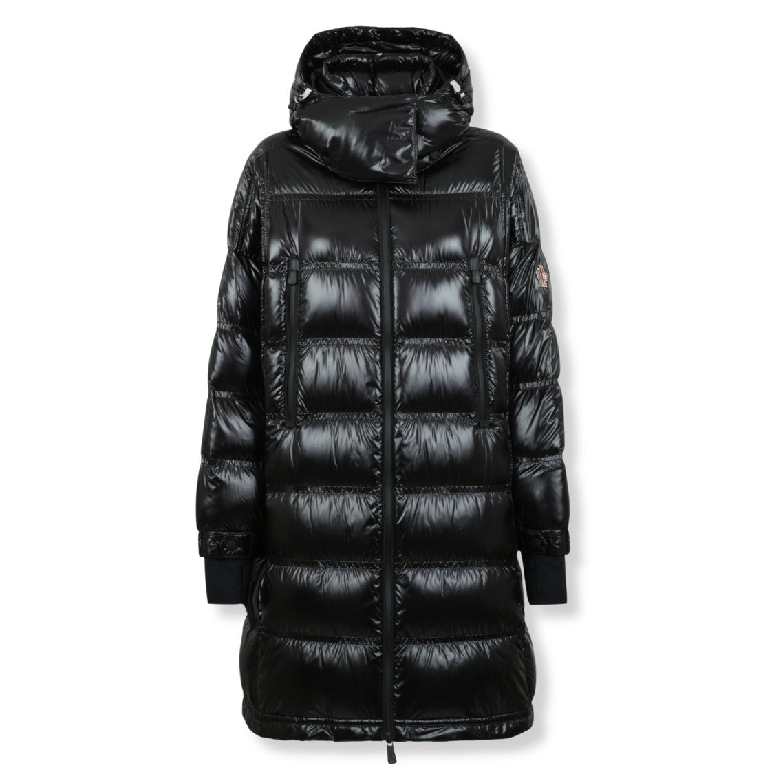 Moncler Grenoble Rochelairs Long Parka With Fitted Waist