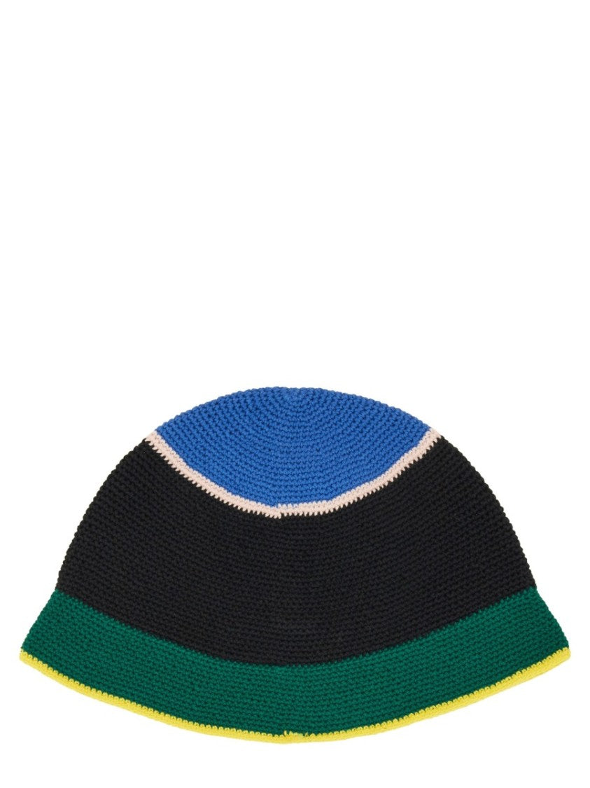 Casablanca Crochet Hat With Logo