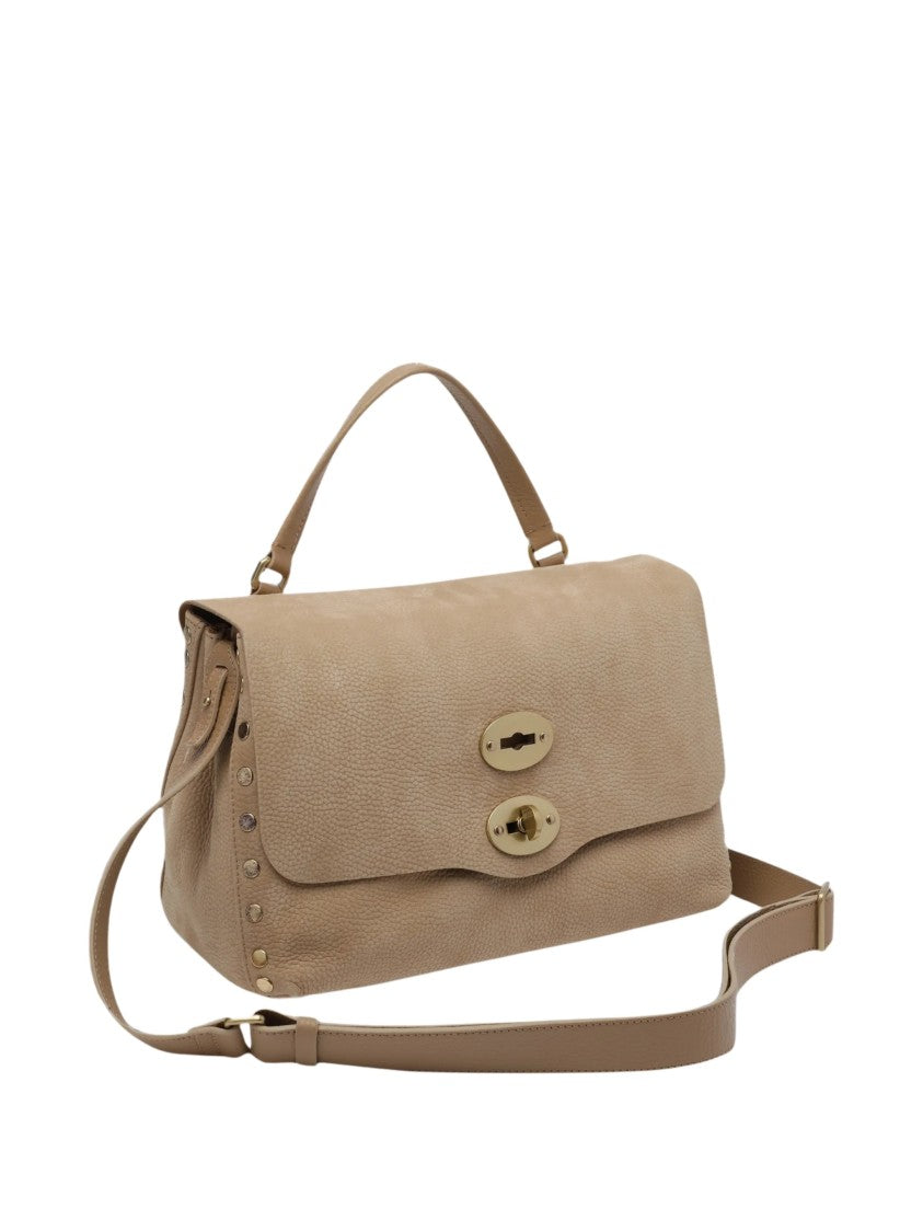 Zanellato Postina Jones Nabuk Nubuck Shoulder Bag