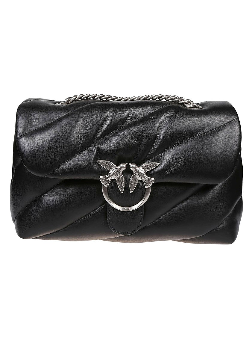 Pinko Love Classic Puff Sheepskin Shoulder Bag