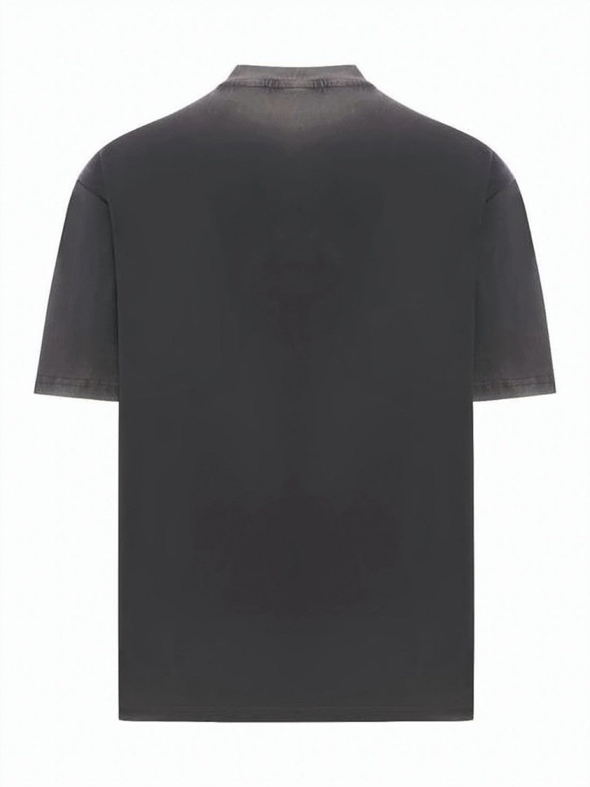 Represent Bold Graphic Print Short-Sleeve T-Shirt With Gothic Text
