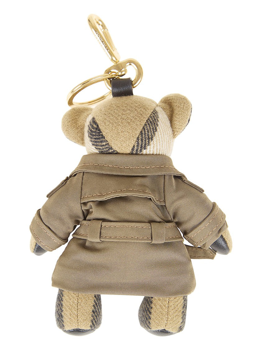 Burberry Burberry Check Cashmere Thomas Bear Charm Keyring