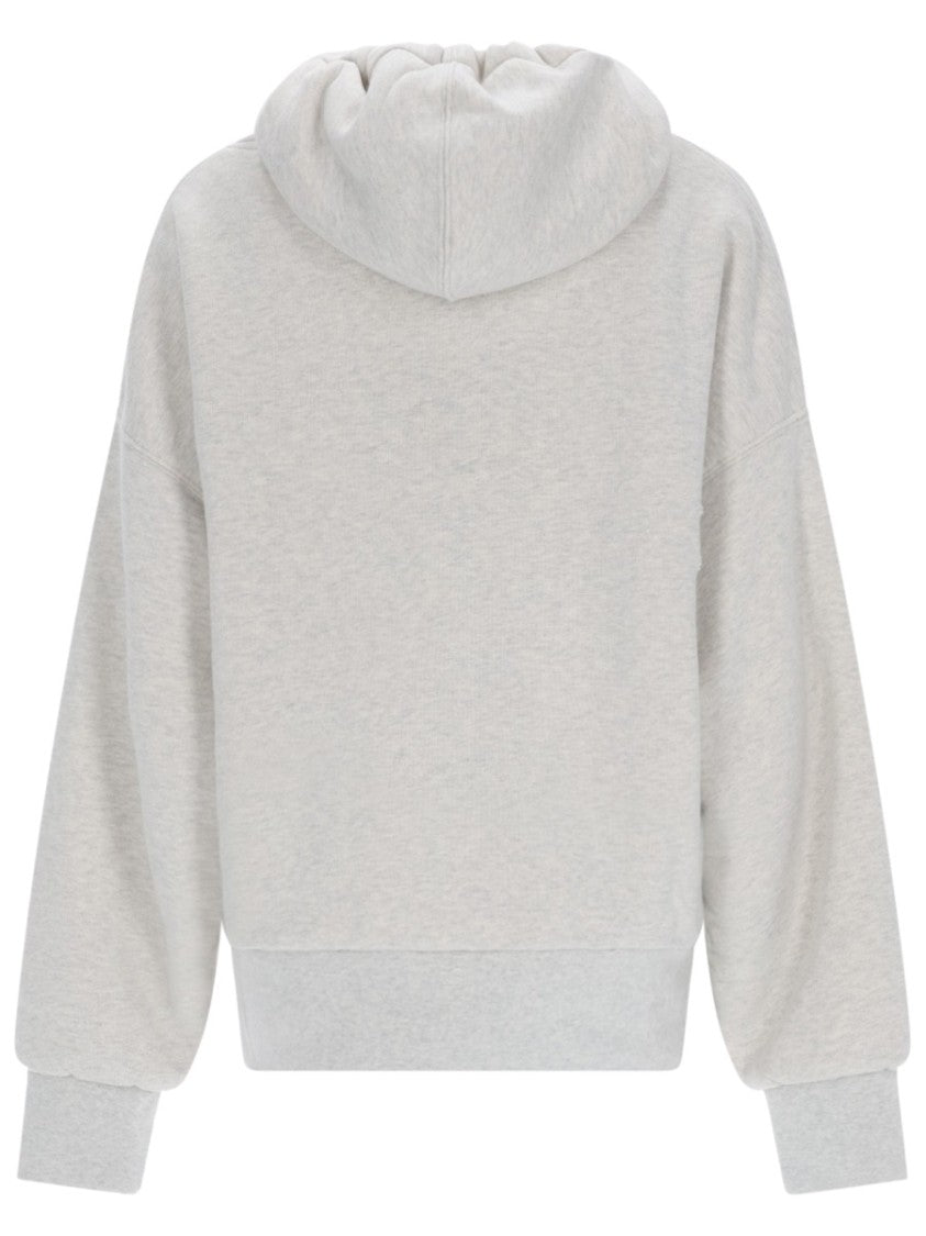Golden Goose Star Cotton Heathered Oversized Hoodie