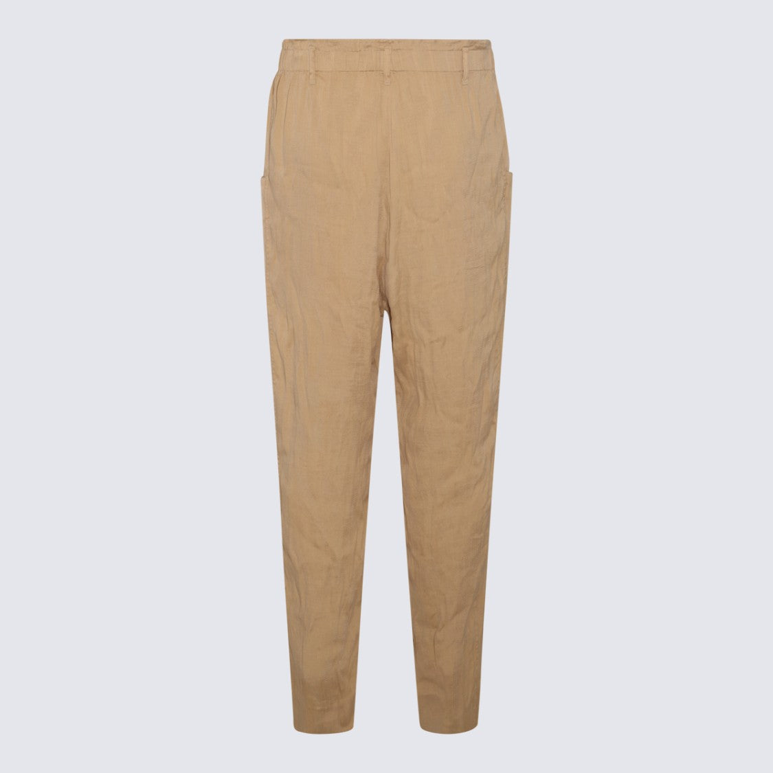 Saint Laurent Slim-Fit Trousers With Minimal Detailing And Side Pockets